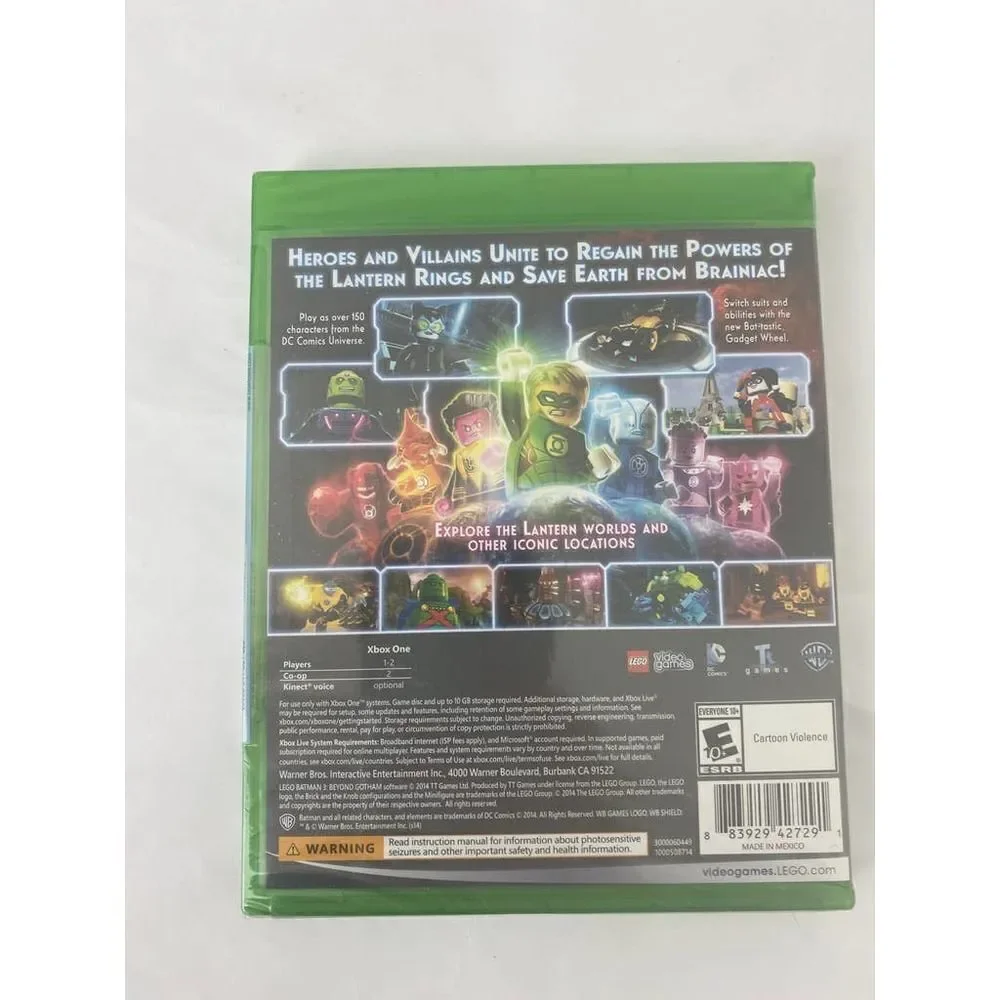 NIB NWT XBox One Bathman 3 Beyond Gotham Video Game